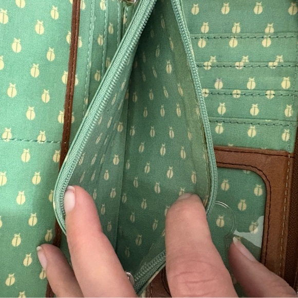 Fossil Tri-Color Geometric Wallet - Picture 8 of 10